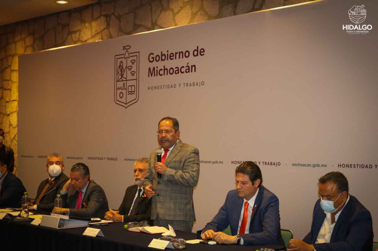 Reunión con el Gobernador Alfredo Ramírez Bedolla referente al Presupuesto 2022