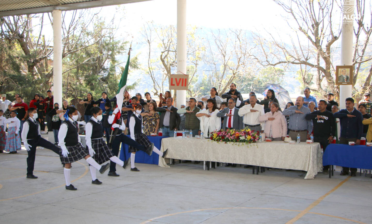 57 Aniversario de la fundación de la Escuela Primaria Álvaro Obregón de las Grutas.