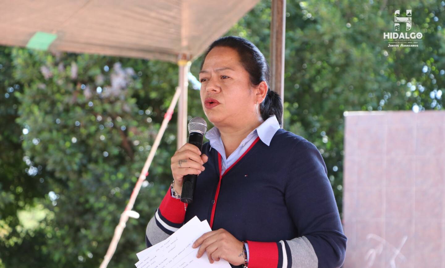 Jeovana Mariela Alcántar Baca, encabezó los festejos del Día del Migrante.